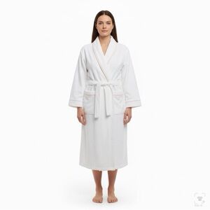 Pottery Barn Classic Cream Shapewear Robe